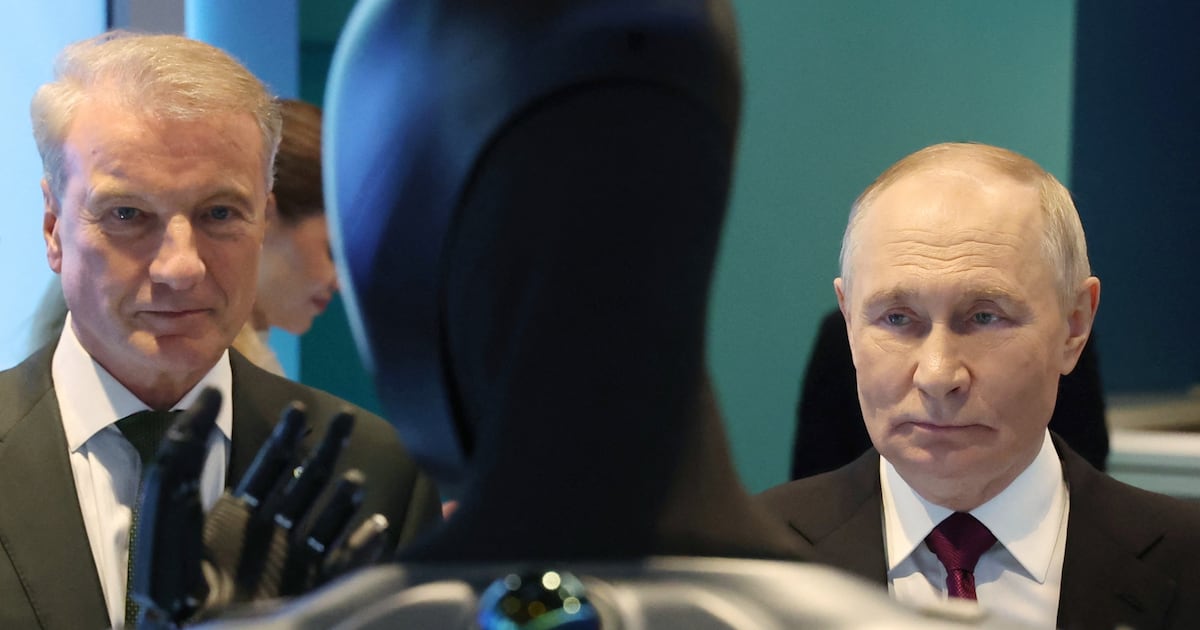 Putin, 73, Says Living to 150 Won’t Be Enough After Meeting ‘Beautiful’ Robot