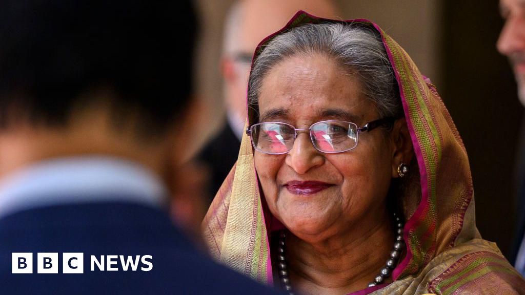 Ex-Bangladesh leader says she’s not guilty of crimes against humanity