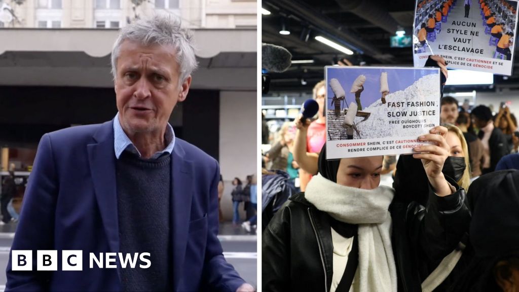 BBC at the Shein store opening in Paris