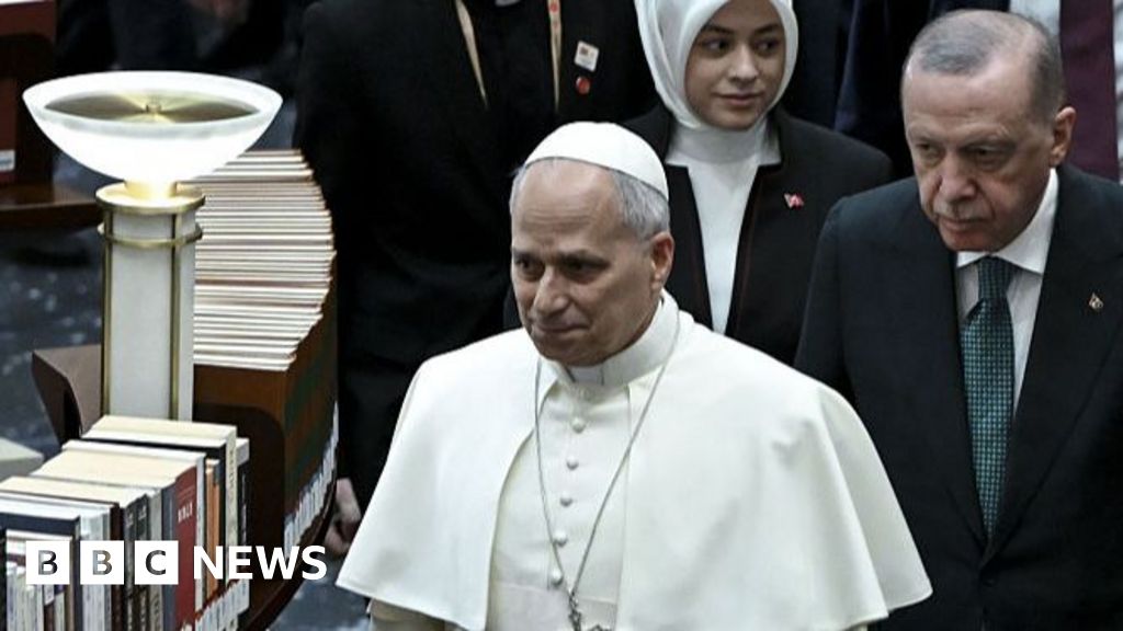 Pope Leo visits Turkey and warns humanity at stake from high level of conflict