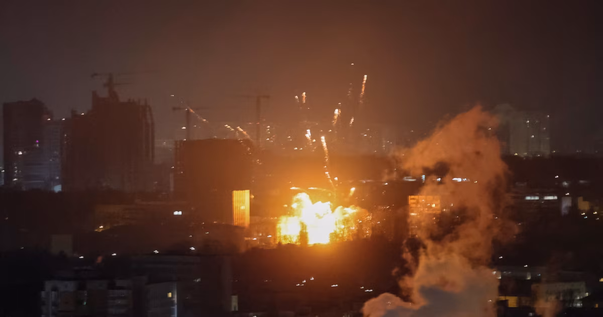 Kyiv Reels After One Of Russia’s Biggest Attacks