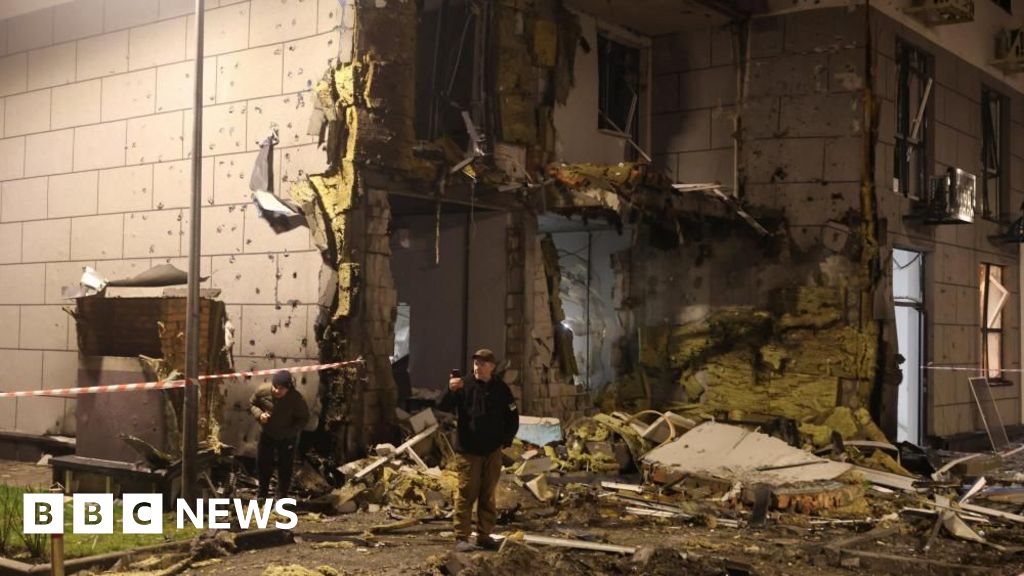 Drone strike hits Kyiv residential areas despite peace moves