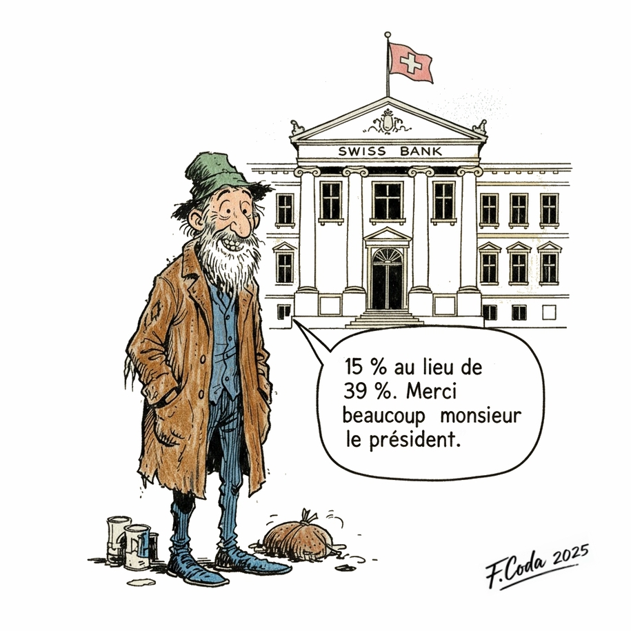 The unspeakable actions of the big, senile, orange pig from Mar-A-Lardo by François Coda