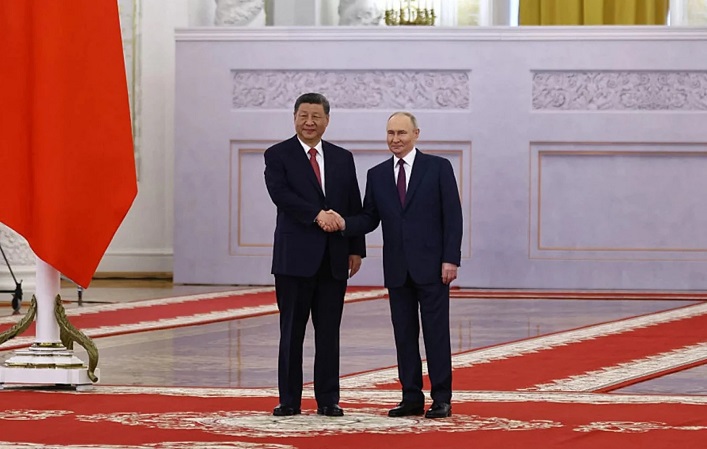 Russia is becoming increasingly reliant on China, despite declining trade volumes.