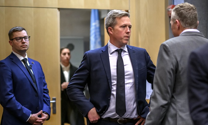 The US conducts discussions with a Russian delegation in Abu Dhabi regarding a Ukrainian peace initiative.