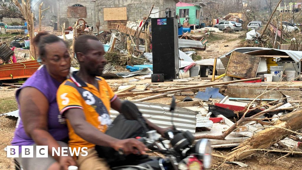 Aid struggles to reach Jamaican towns devastated by hurricane