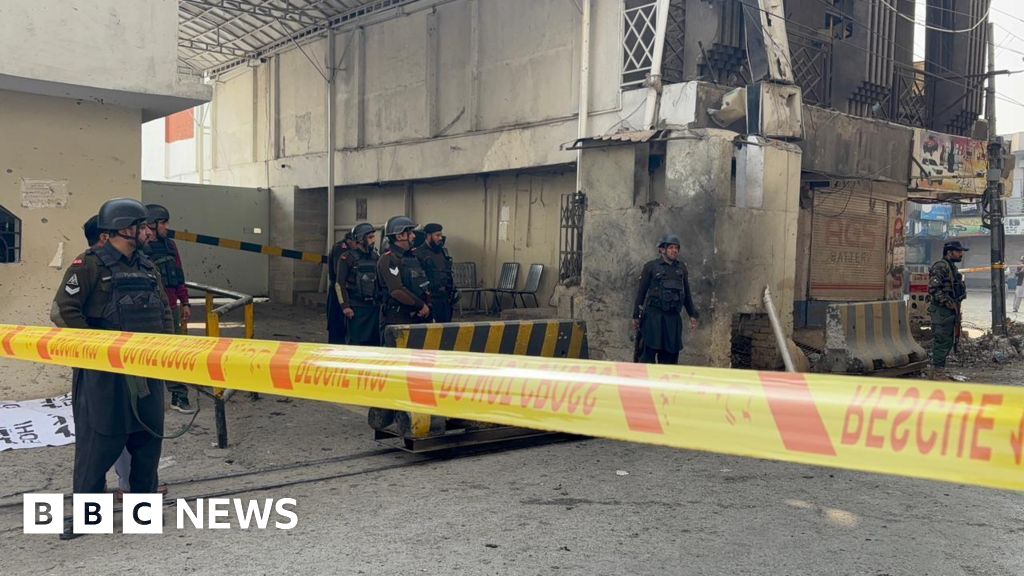 Five dead in suicide bombing on paramilitary headquarters