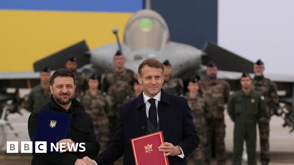 Ukraine to get 100 French-made Rafale F4 fighter jets in ‘historic’ deal