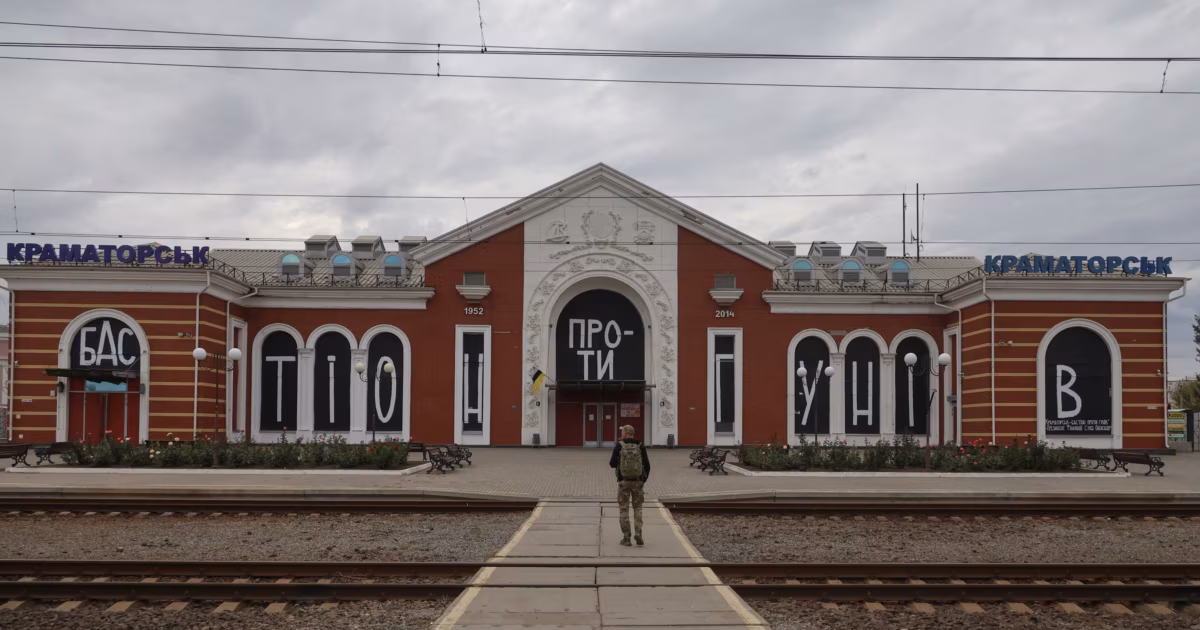 Looking Back At Vital Train Station Shuttered As Front Closes In