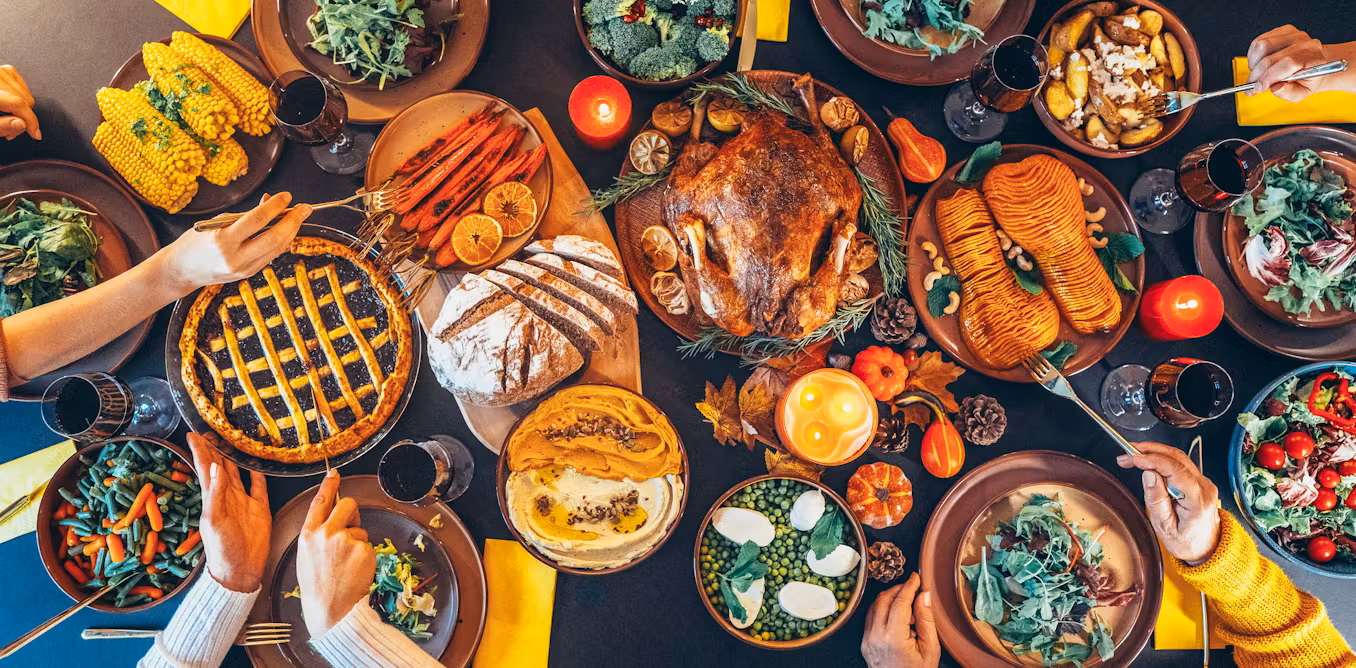 Don’t stress out about overeating during the holidays – a dietitian explains how a day of indulgence won’t harm your overall health