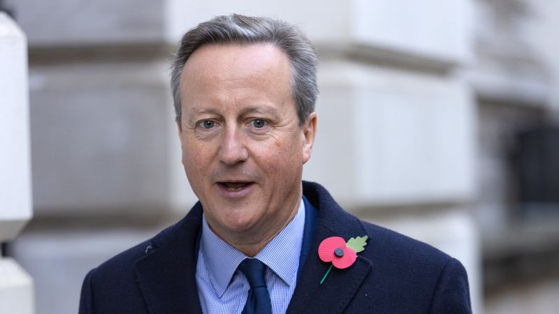 David Cameron: Former UK prime minister says he has been treated for prostate cancer