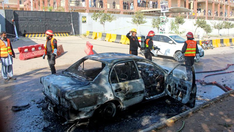 At least 12 killed in blast outside court in Islamabad, Pakistan