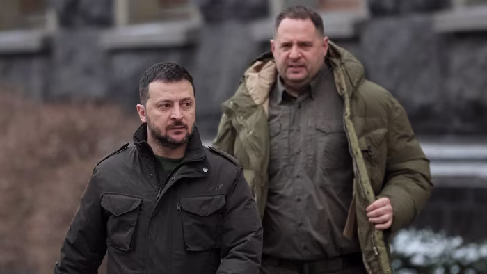 Volodymyr Zelenskyy loses brother-in-arms in Kyiv power shift