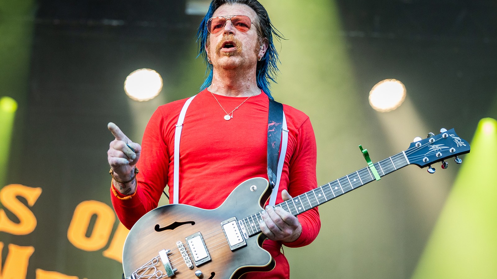 Eagles of Death Metal’s Jesse Hughes in Paris for Bataclan Tribute