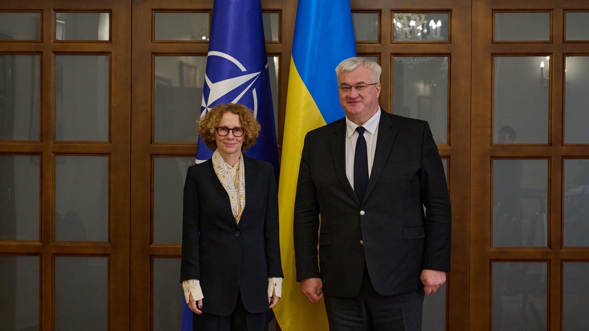 NATO Deputy Secretary General arrives in Kyiv, holds talks with Sybiha