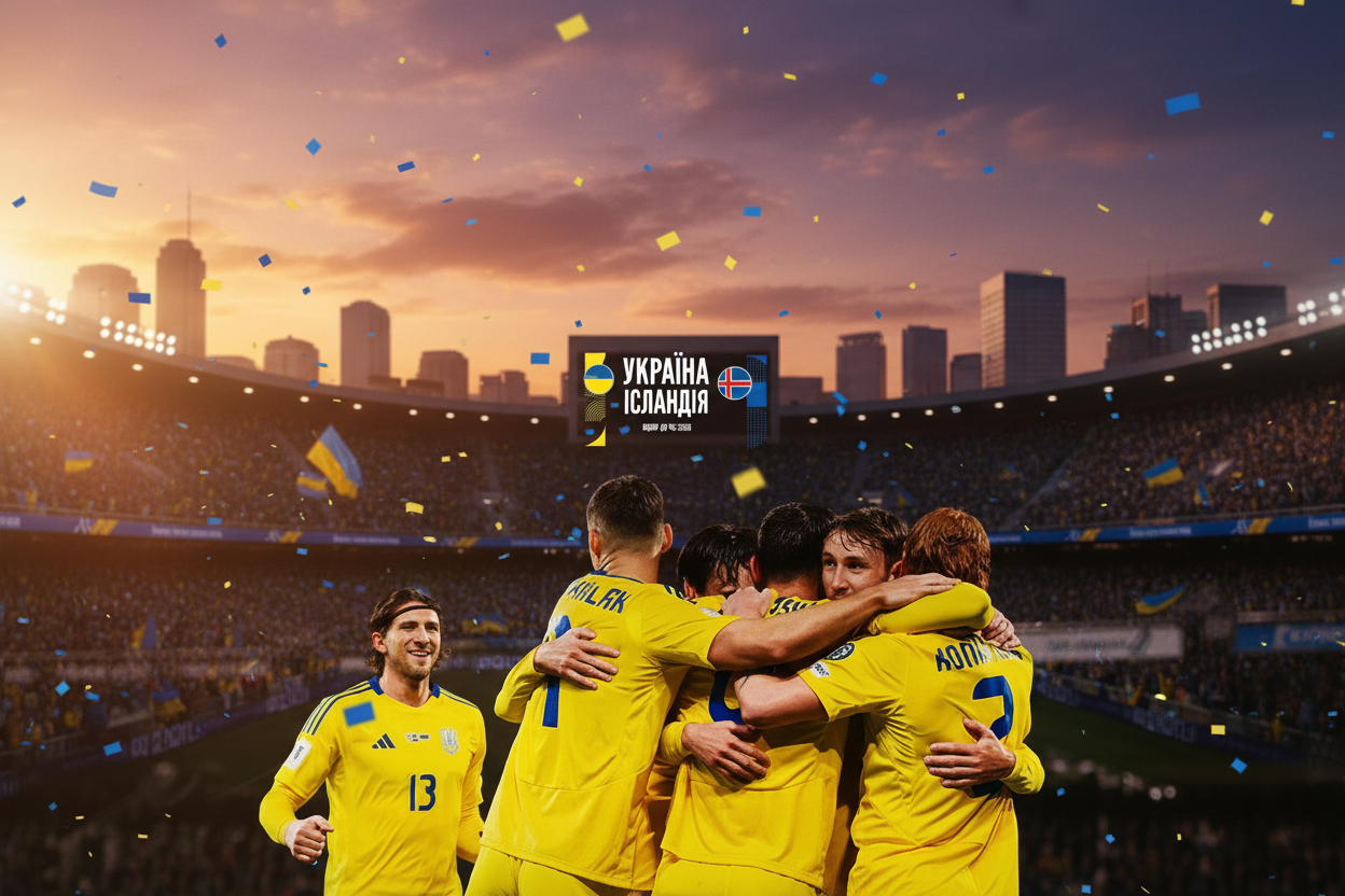 Ukraine national team announced the starting lineup for the decisive match against Iceland
