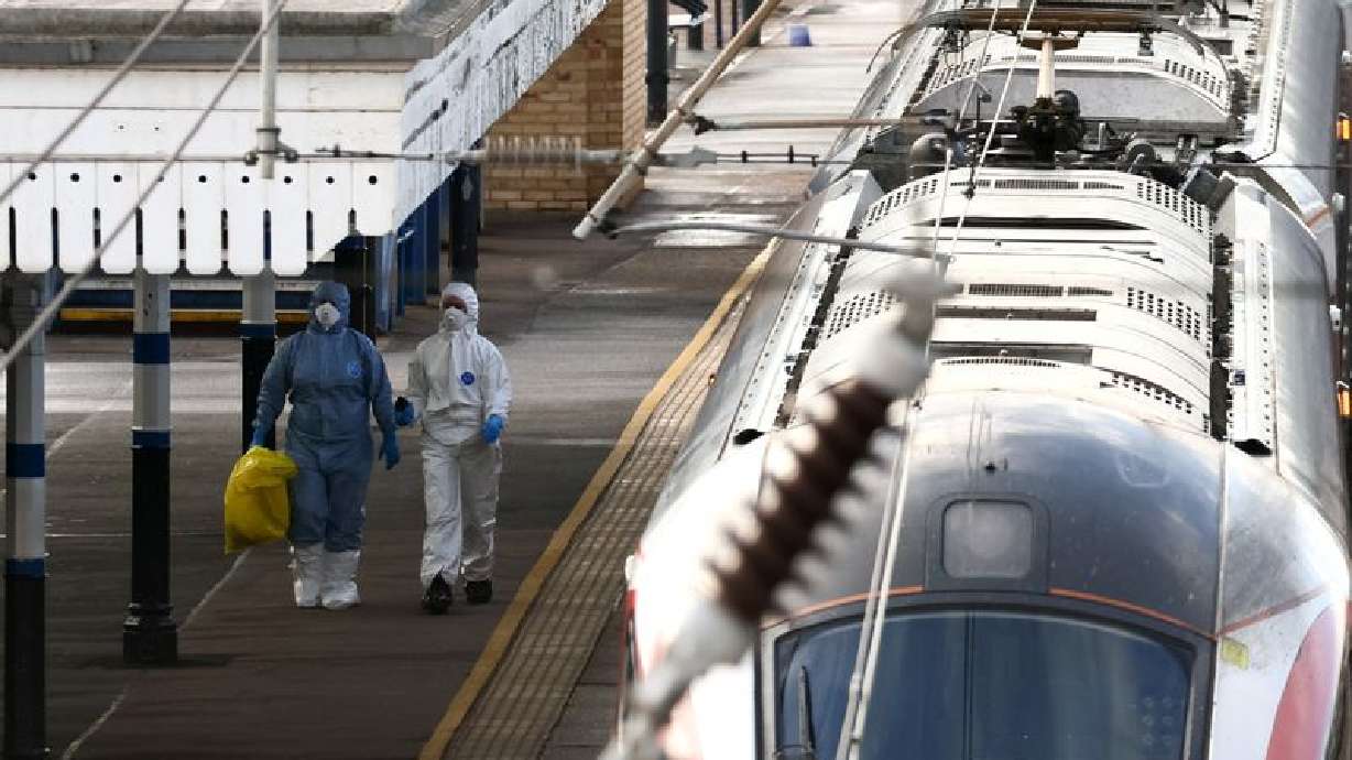 UK police say train stabbings carried out by lone attacker, not terrorism