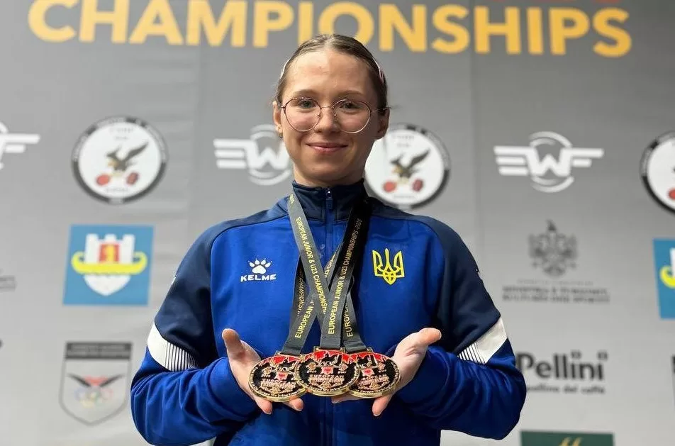 Ukrainian Weightlifter Olha Ivzhenko Becomes Absolute European Champion Among U23 Women