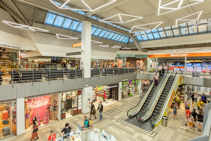 In Kyiv and Western Ukraine, the vacancy rate in shopping centers is decreasing.