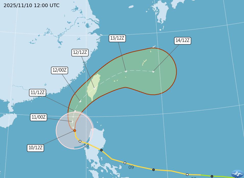 Cancelations announced as sea warning issued for Typhoon Fung-wong