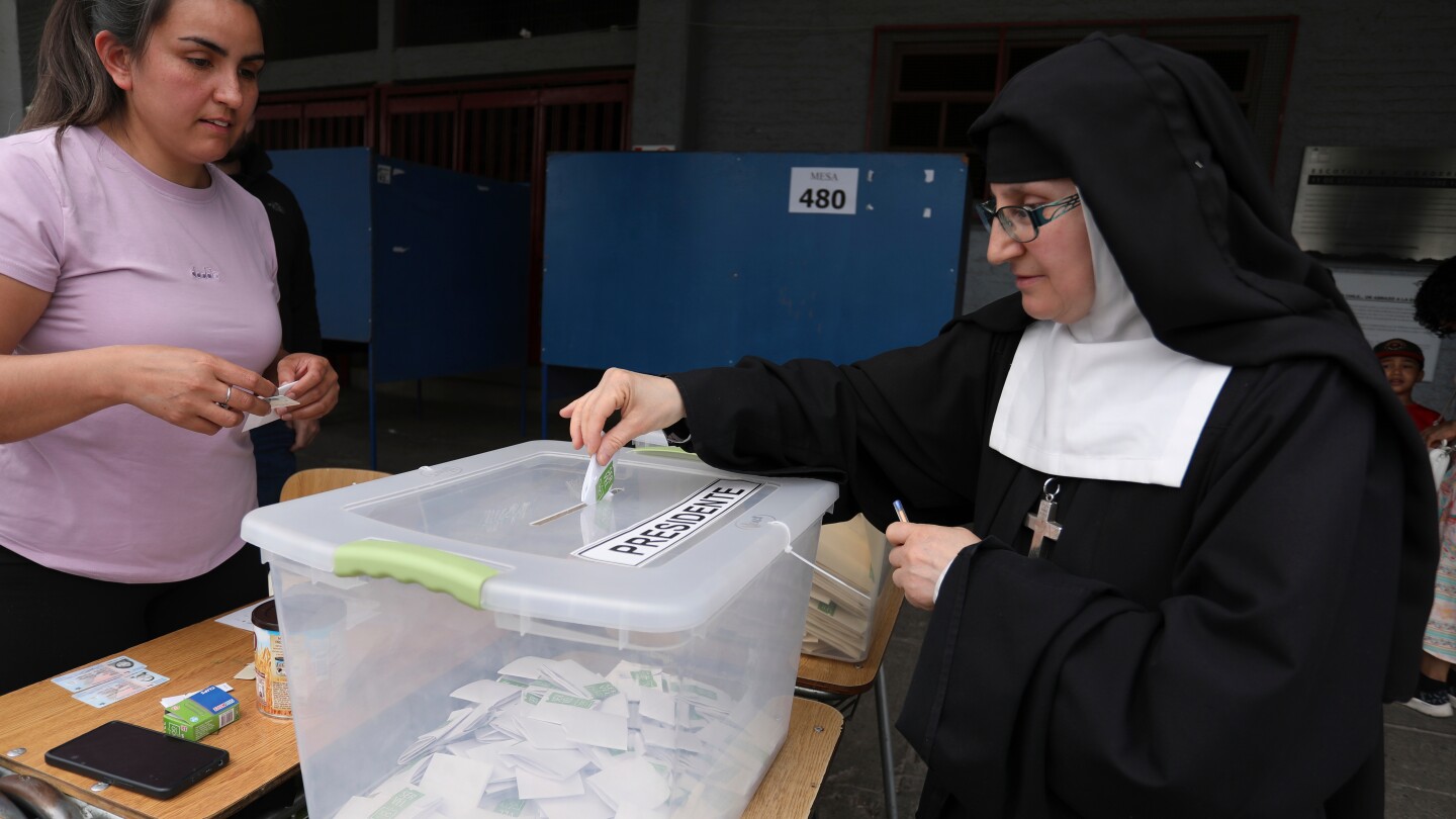 Chileans vote for president as hard right gains ground on crime fears
