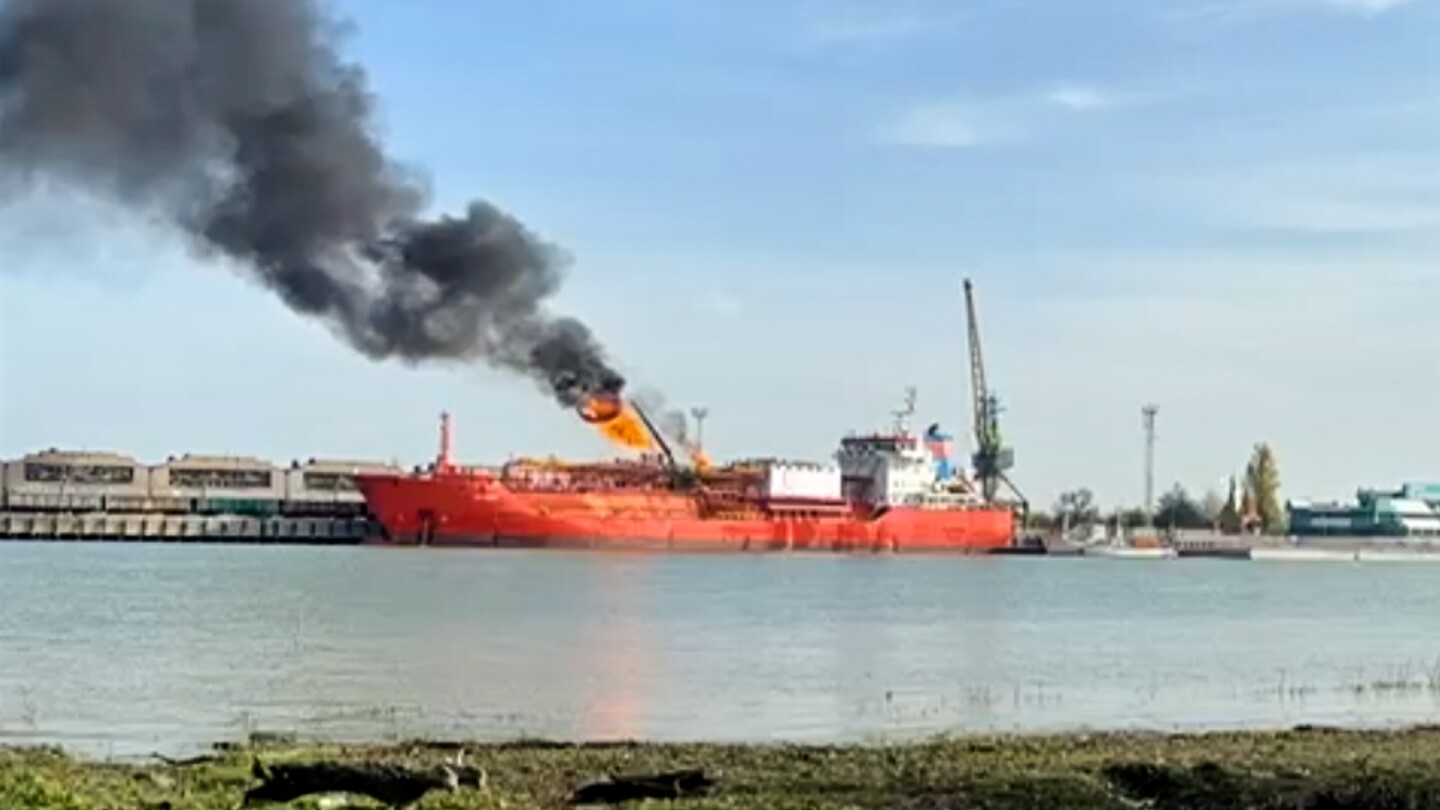 Turkish tanker hit by drone in Ukraine’s Odesa