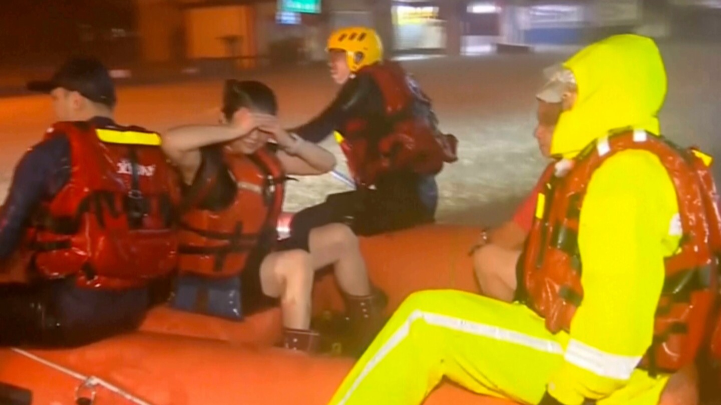 Taiwan evacuates 8,300 and shuts schools before tropical storm brushes island