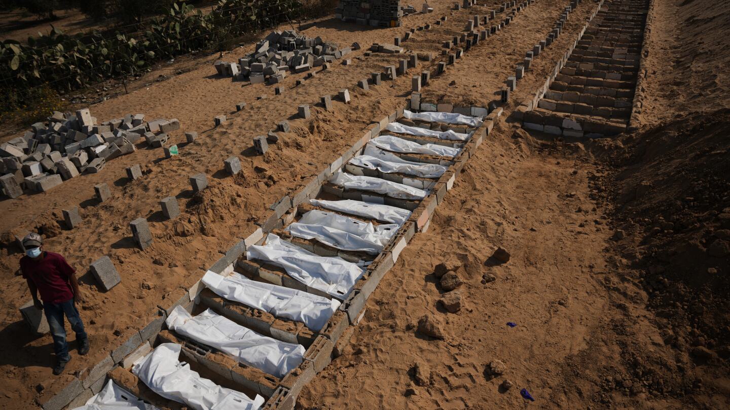 Israel says Hamas hands over additional remains believed to be of a hostage in Gaza