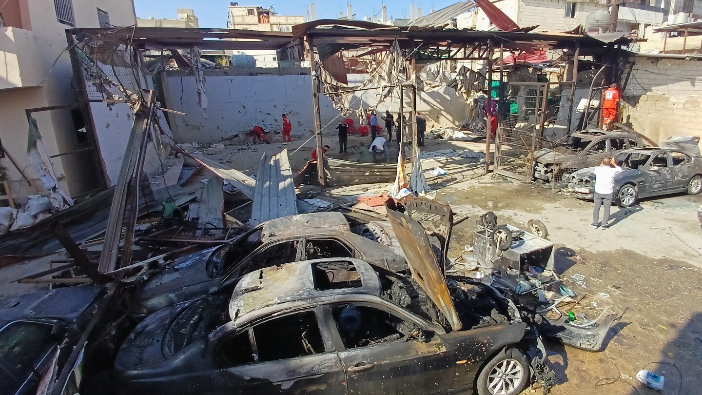 Israeli military airstrikes hit villages in southern Lebanon