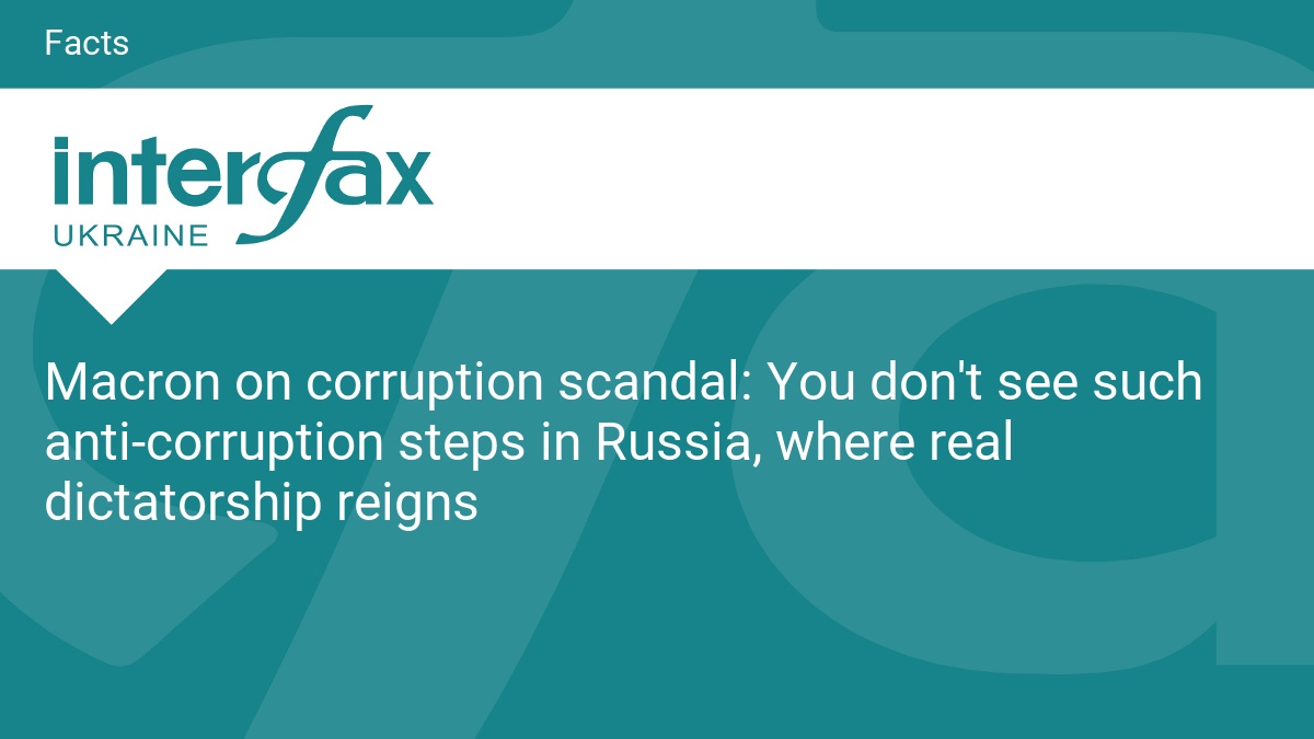 You don’t see such anti-corruption steps in Russia, where real dictatorship reigns