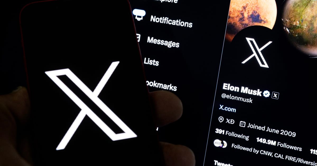 L’Union européenne inflige une amende de 120 millions d’euros à la plateforme X