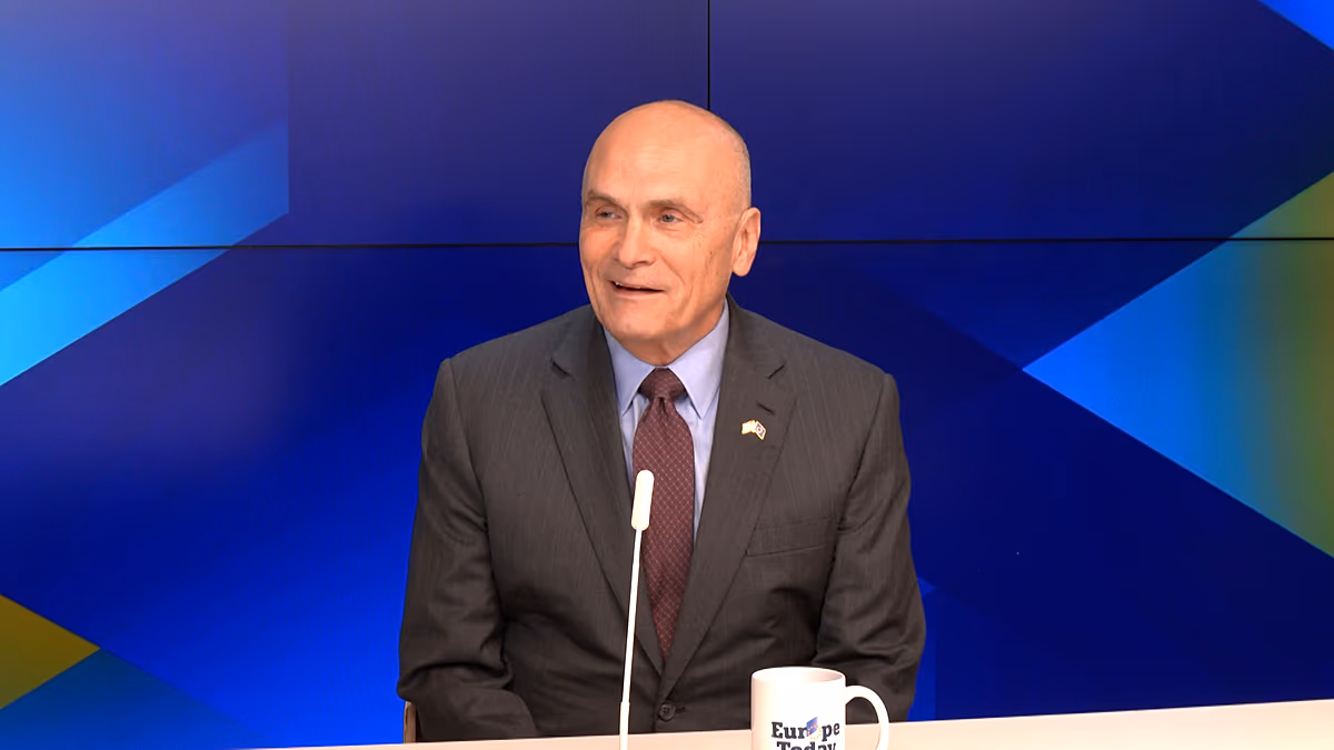 ‘Europe should not lose its identity’, US Ambassador to the EU Andrew Puzder tells Euronews