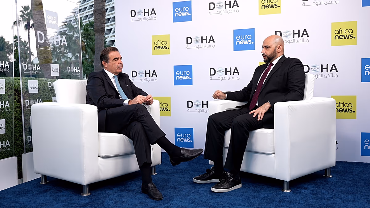 Ukraine agreement would be ‘only the beginning of the next stage’, Schinas tells Euronews in Doha