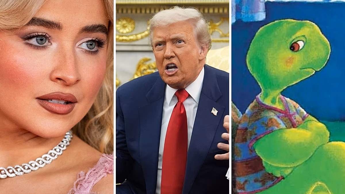 Sabrina Carpenter and Franklin the Turtle hit out at Trump administration for ‘disgusting’ posts