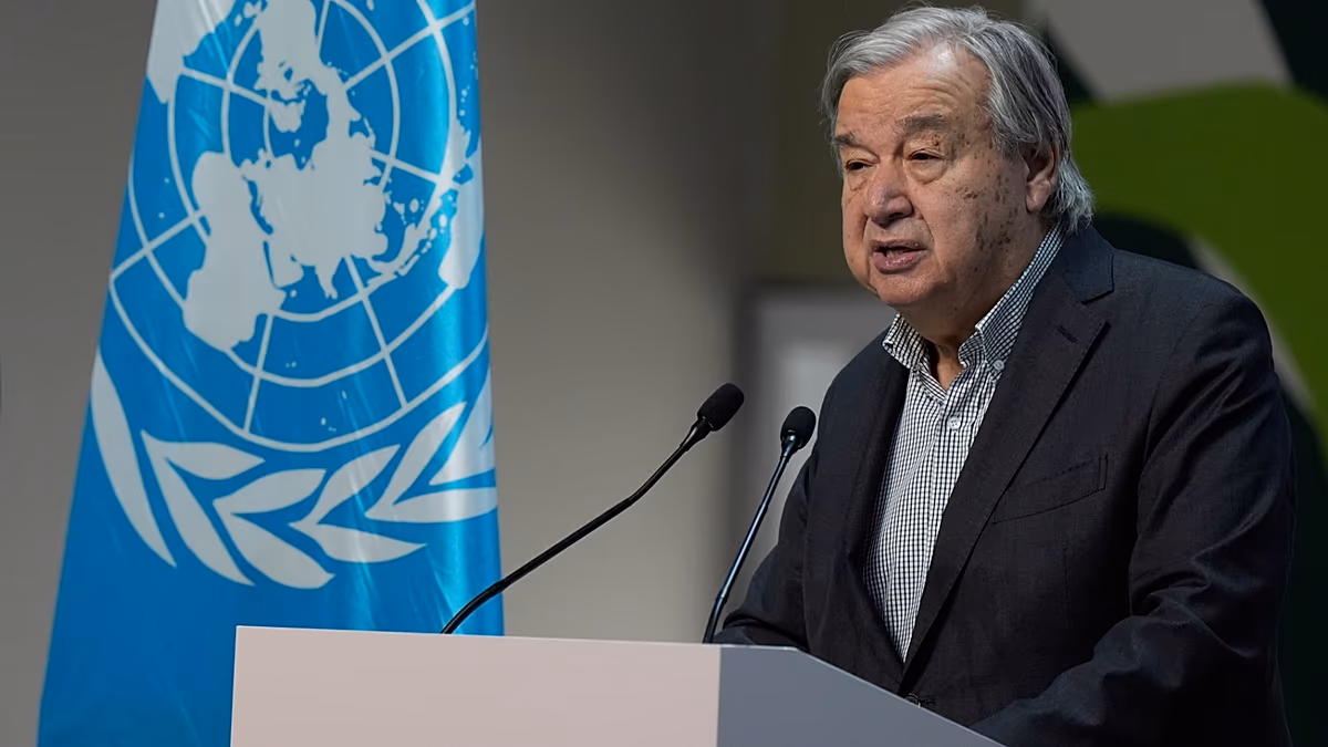 ‘Choose people and planet over pain’: UN chief highlights climate impact of war in New Year’s call
