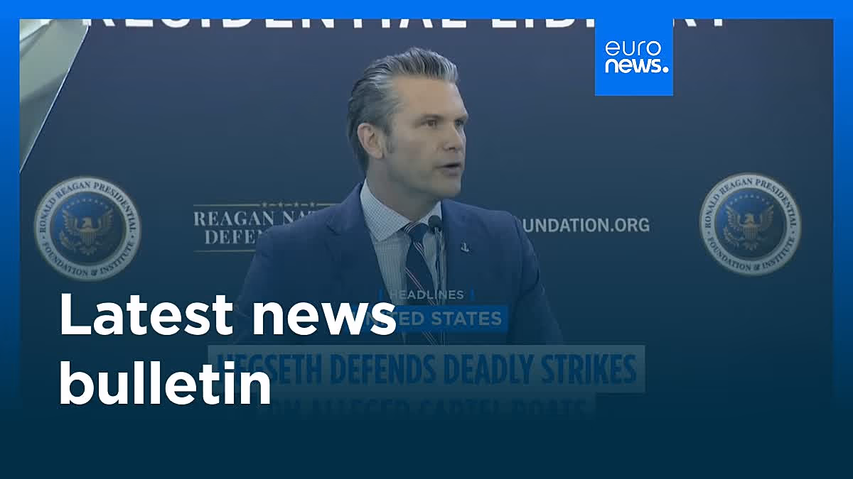 Video. Latest news bulletin | December 7th, 2025 – Evening