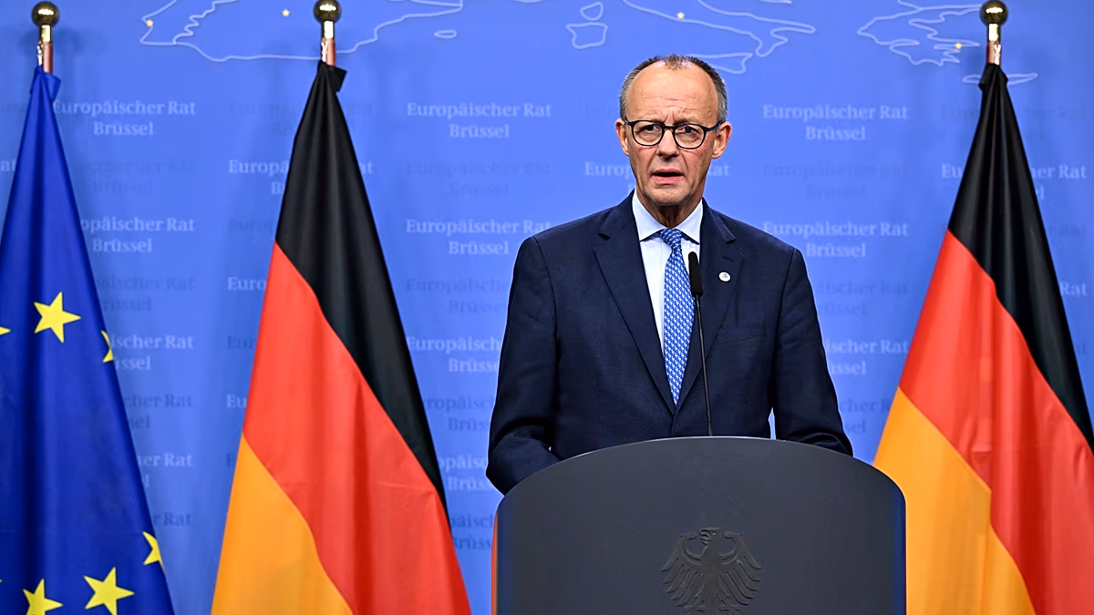 Friedrich Merz will meet Belgian prime minister to unblock reparations loan