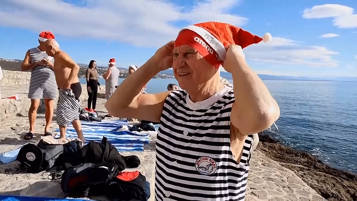 Croatians turn to cold plunges to boost health. Are near-freezing swims good for you?