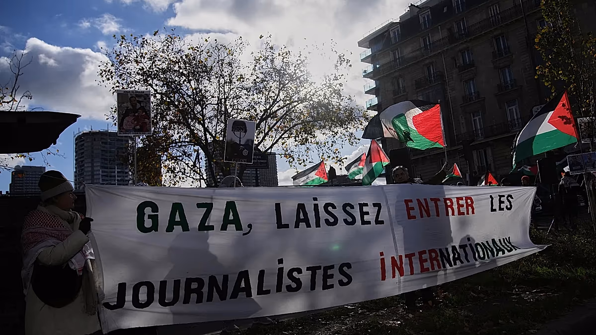 French journalist unions file legal complaint accusing Israel of obstructing press freedom