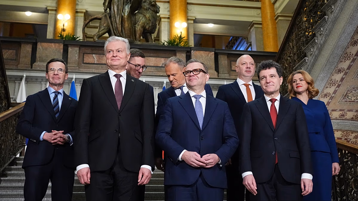 EU’s eastern flank states gather for summit in Finland to discuss security and defence