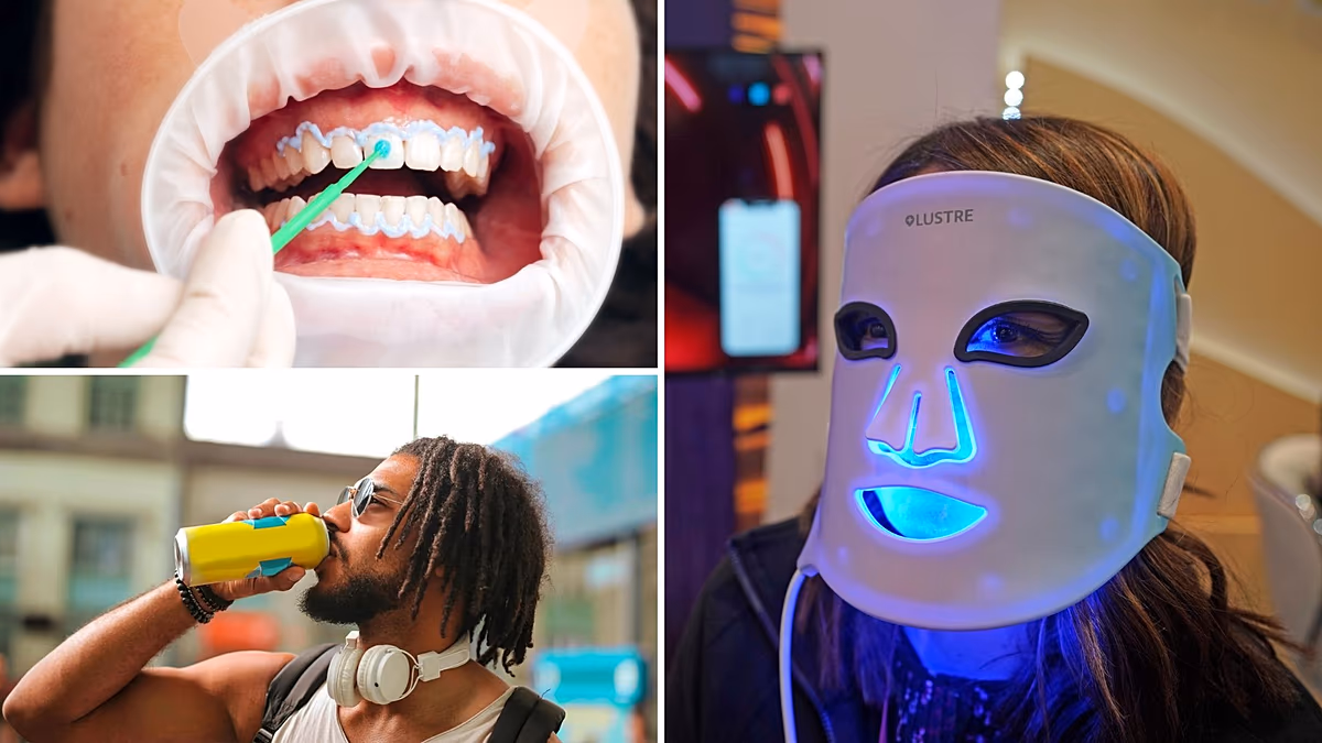 LED masks, enhanced water and migraine meals: The health trends that took over social media in 2025