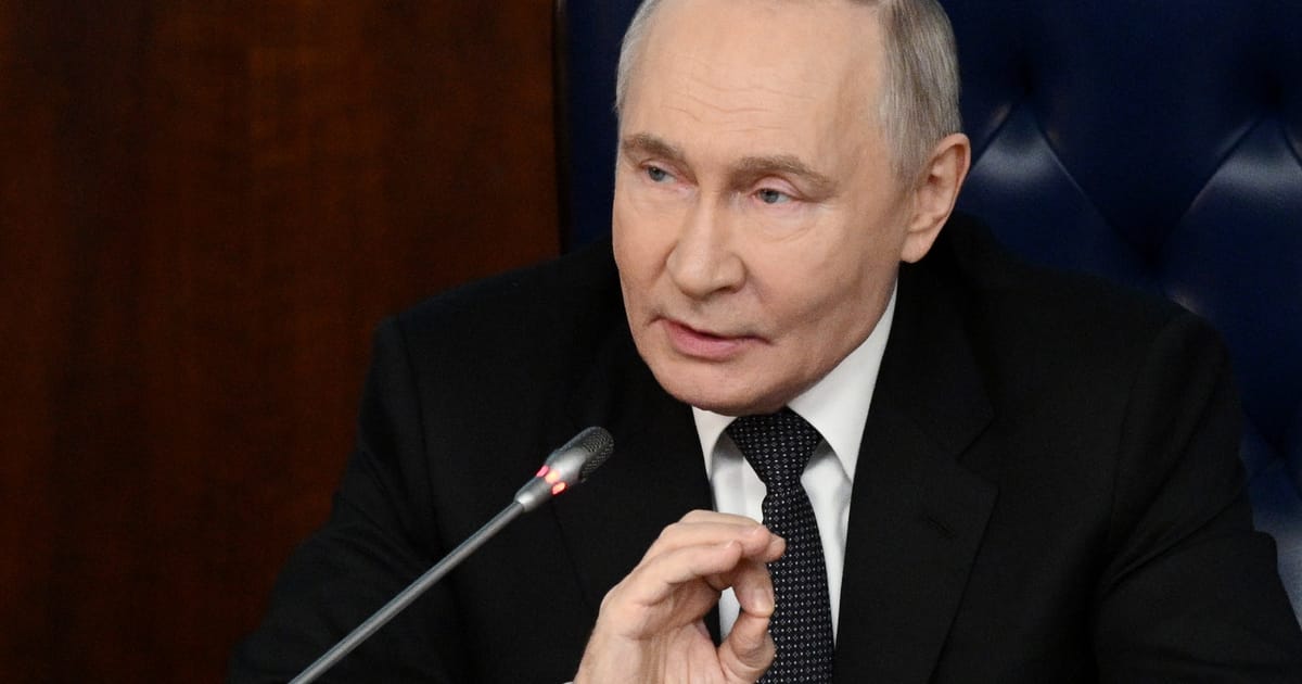 Putin calls European leaders ‘little pigs’ – POLITICO