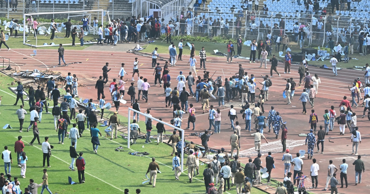 Police detain organizer of Messi’s India tour after chaos breaks out at brief appearance