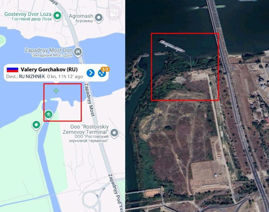 Drone strike sets Russian tanker ablaze in Rostov-on-Don port (MAP)