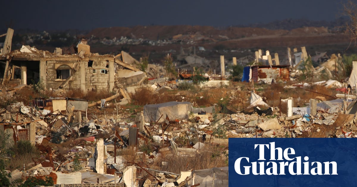 ‘They’re trying to get rich off it’: US contractors vie to rebuild Gaza, with ‘Alligator Alcatraz’ team in the lead | US news