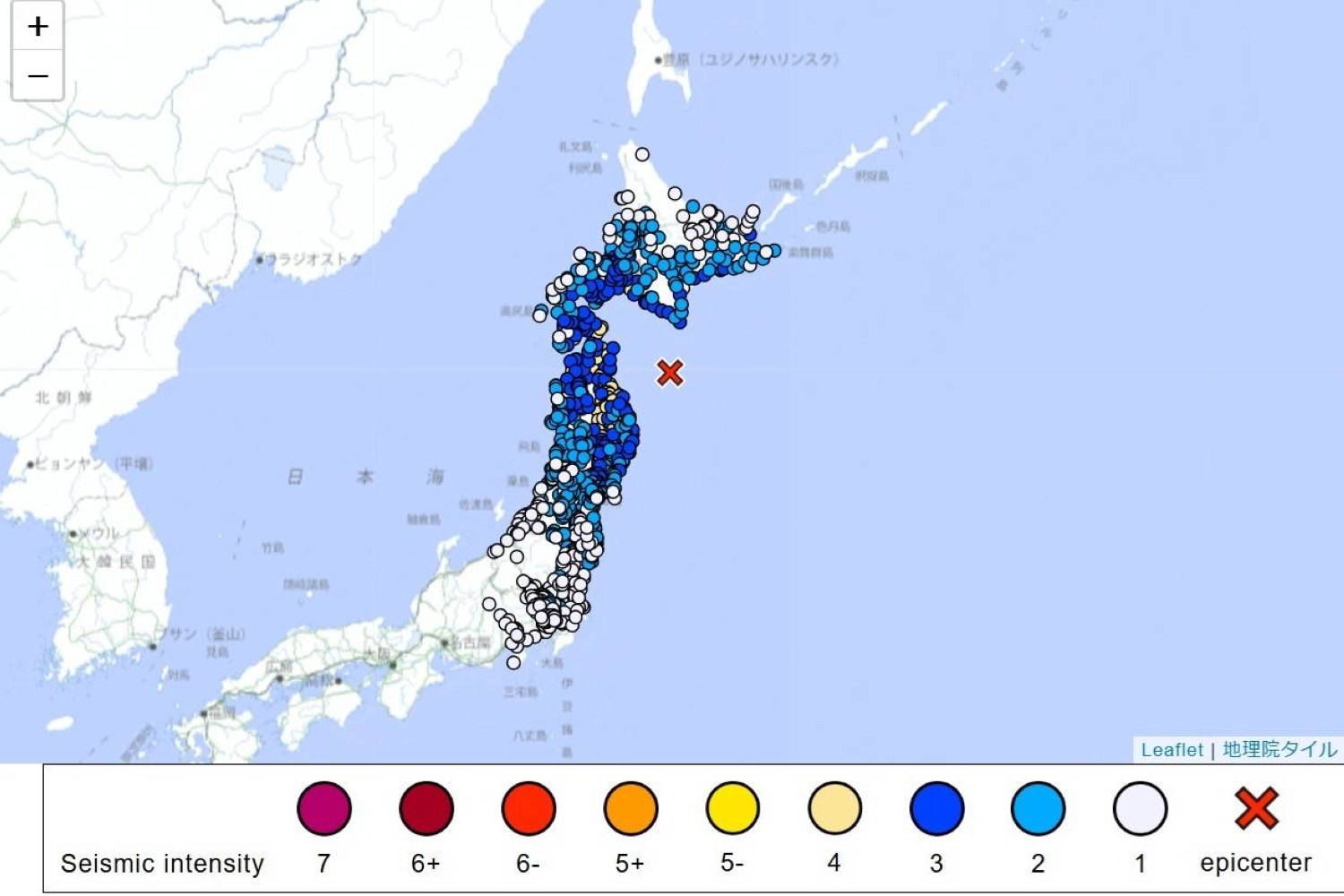 Magnitude 6.9 quake off Aomori triggers tsunami advisory