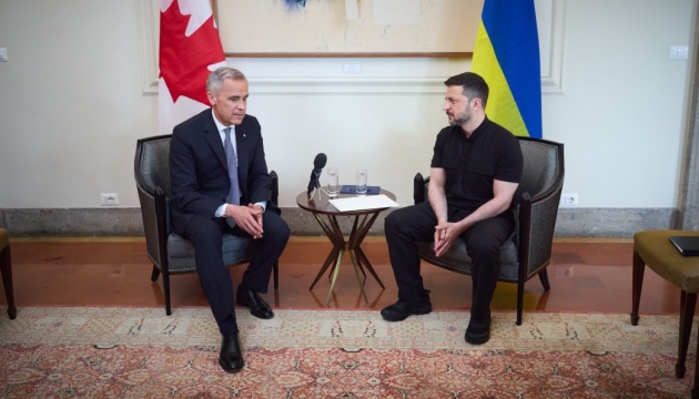 Zelensky and Canadian PM discuss situation on front lines and diplomatic efforts with partners