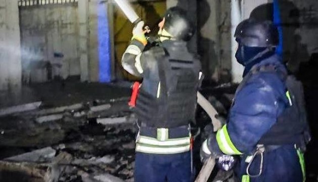 Fires break out in buildings in Odesa region after drone attack