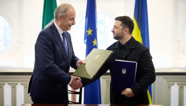 Ukraine, Ireland approve five-year partnership roadmap