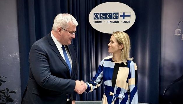 Sybiha meets with Kallas in Vienna